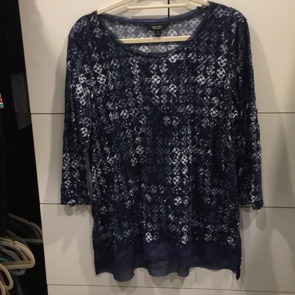 Simply Vera Vera Wang Tops - Simply Vera Wang Floral Tunic